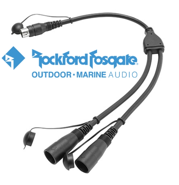 Rockford Fosgate PMXYC Y-Kabel zum Anschluss von zwei Fernbedienungen